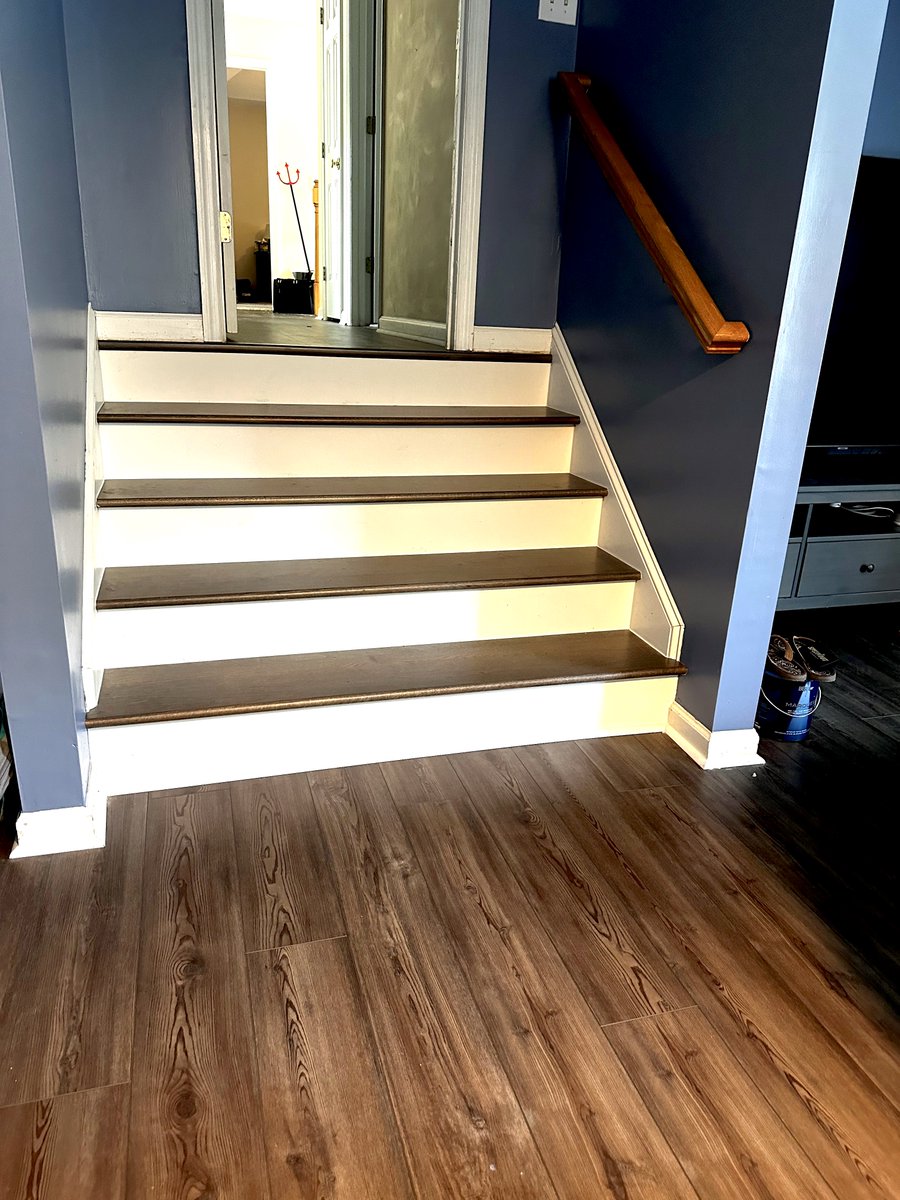 Carpet2Go's tweet photo. Check out these photos of our latest LVP flooring installation! These adorable dogs give their paw of approval, certifying the ultimate coziness and comfort of our LVP flooring technology. 🐾🏡

#Floor #LVP #Vinyl #Flooring #Installation #Charleston #SC #SouthCarolina https://t.co/xdQNICHRBd