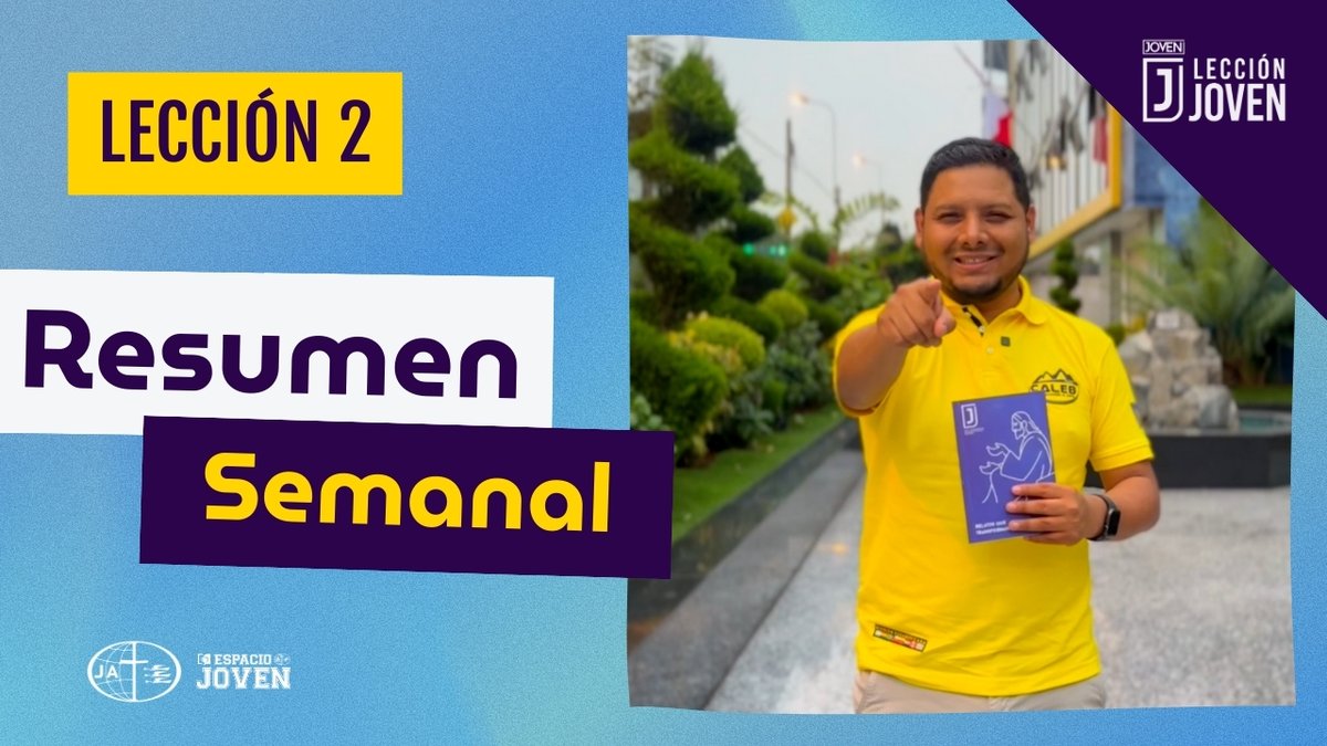 MinisterioJovem's tweet photo. ¿Vamos recapitular juntos lo que estudiamos esta semana en la Lección de la Escuela Sabática Joven con el pastor @maxchoque? 📖🙏

https://t.co/MS8uyRK8Ve https://t.co/bCBitA9BPP