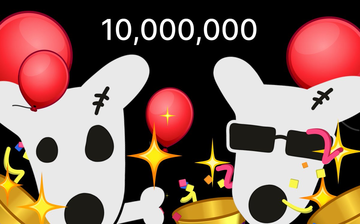 realDogsHouse's tweet image. 😎 10M USERS IN 3 DAYS 😎

Hey DOGS… WOW! 🎉🎉🎉

We’ve hit an incredible milestone — 10M people in our DogsHouse in just 3 days! 🎉🐶

Thanks to our amazing community. Your energy and support made this possible. 🙌