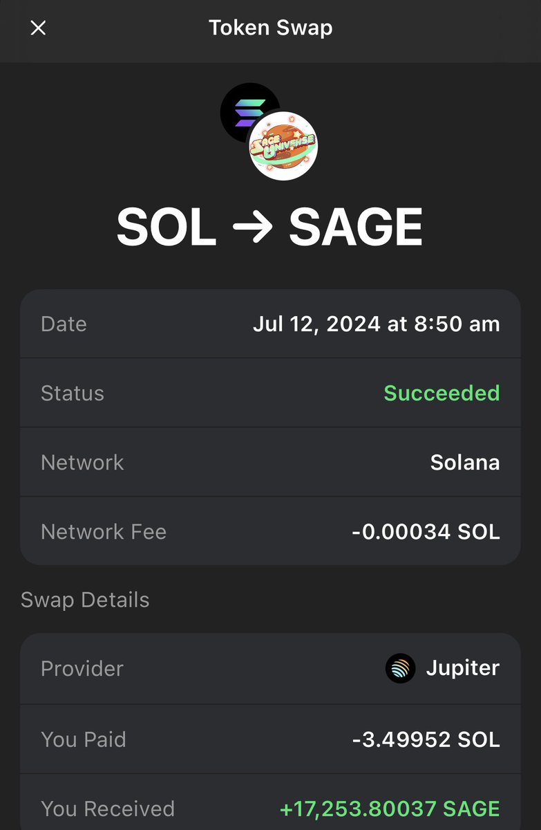 PRIMEST_RWA's tweet photo. Just incase you were wondering, I’m still buying $SAGE $SU @CryptoSage26 @Project777Guru @SAGEUNIVERS3 https://t.co/VHMjO6ZQXm