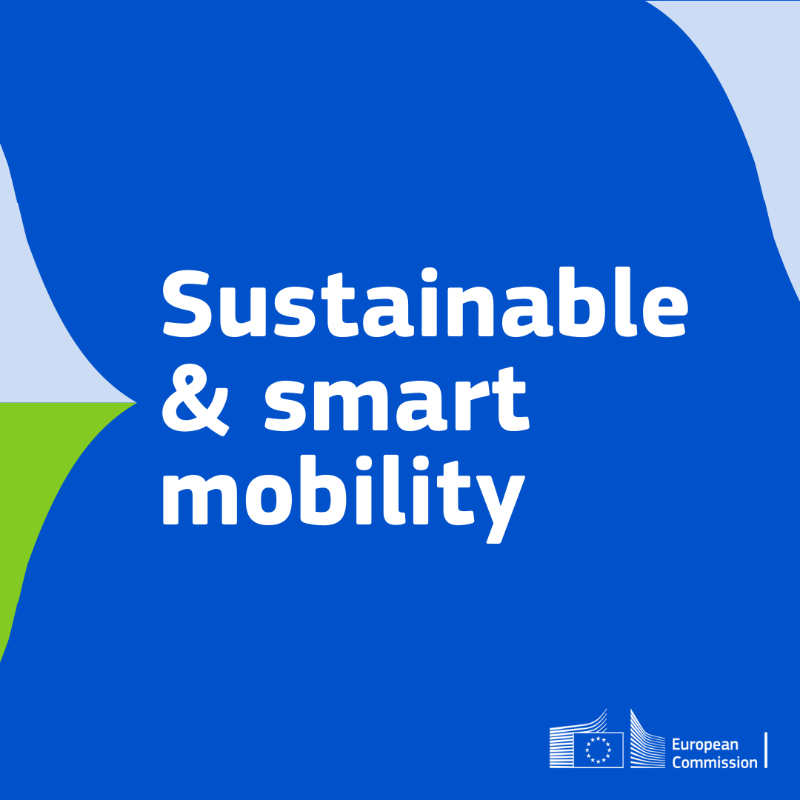 Transport_EU's tweet photo. #EUTransport 5⃣ years on 

✅With over 9⃣0⃣% of our #MobilityStrategy initiatives completed or ongoing, we are on track to cut 🇪🇺 transport emissions by 9⃣0⃣% by 2050 

Check out our key milestones in building a sustainable &amp; smart EU transport network ↓ 

#EUGreenDeal