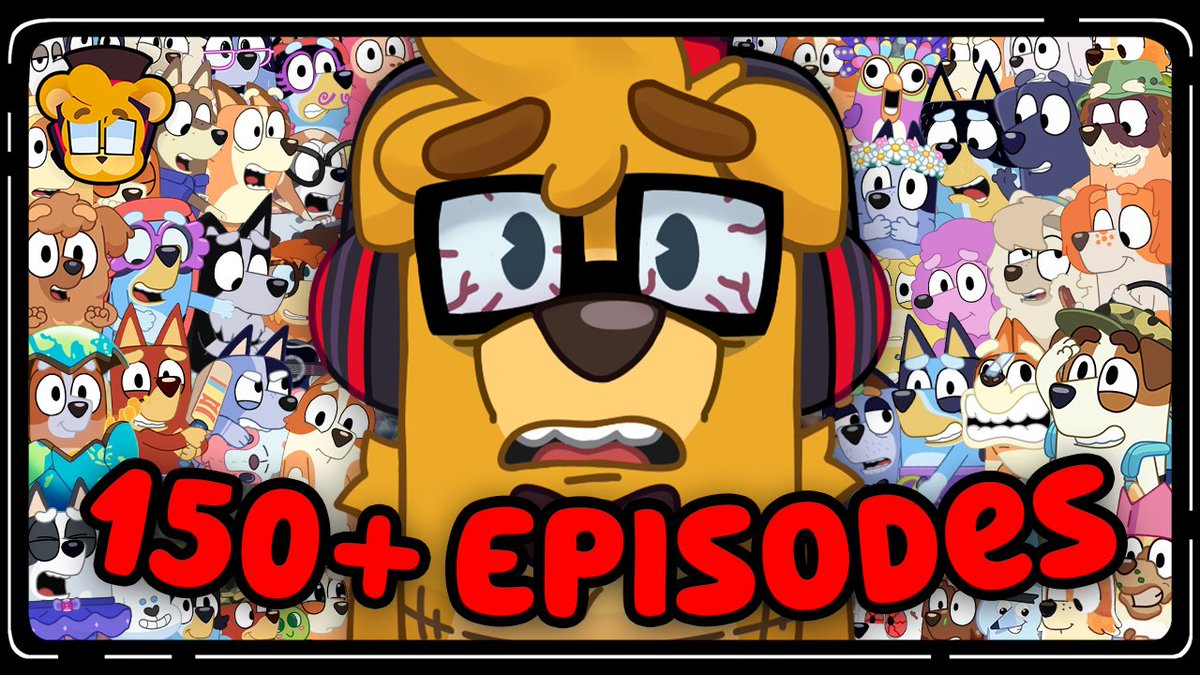ChaoticToonz's tweet photo. On July 14th at 12:00 pm EST, I will be releasing my biggest project to date. And that's a 4+ hour long video of me ranking every single episode of #Bluey ever made. https://t.co/fVr41eqfgE