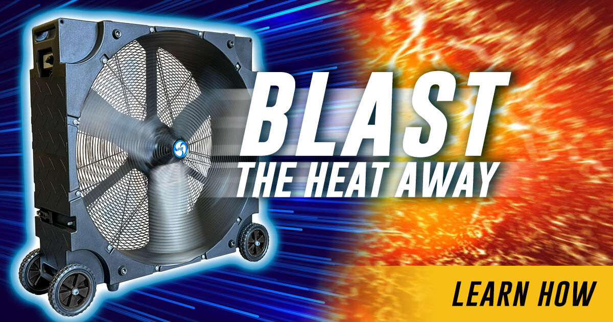 PowerBreezer's tweet photo. 🌞 Heat wave got you down? Our drum fans blast the heat away, giving you the cool breeze you and your team crave! https://t.co/IDfdbMwR6q https://t.co/APgwdQnnzP