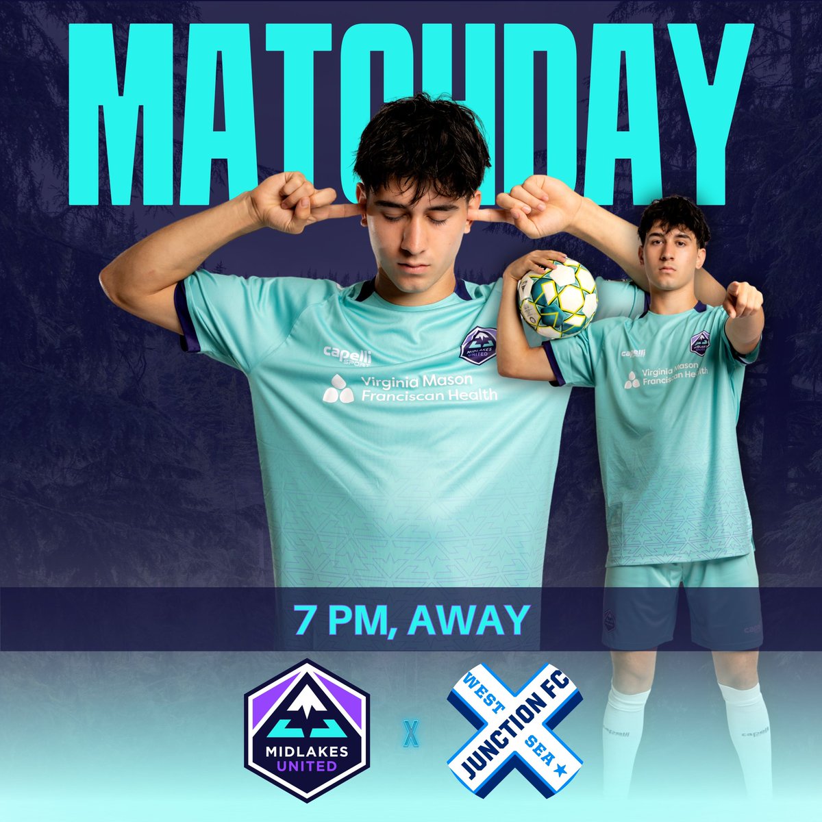 MidlakesUnited's tweet photo. Tonight we head to @ws_junctionfc for our last away game of the season! 🚗💨
Sunday marks our final home game, and we can’t wait to see you all there! #PackTheHill💥⚽️
#MidlakesUnited #ForTheEastside #Soccer #SoccerLife https://t.co/UUfWiC4X0n