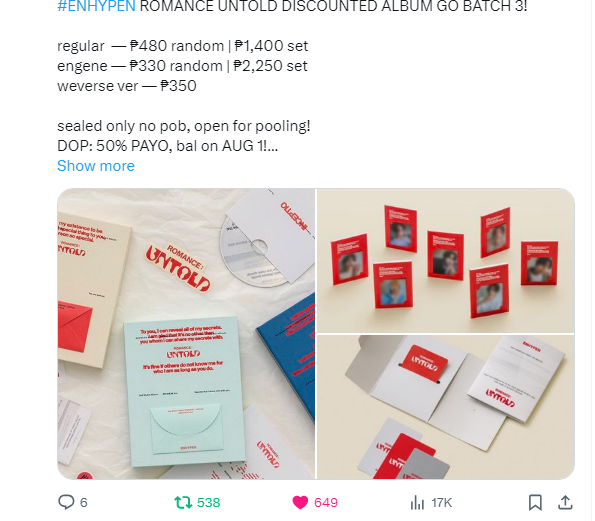 LHS_2001's tweet photo. @enha_cartph Done po, thank you so mu--

#ENHYPEN #JUNGWON #HEESEUNG #JAY #JAKE #SUNGHOON #SUNOO #NI_KI #ROMANCE_UNTOLD #ROMANCE_UNTOLD_OutNow #ENHYPEN_XO #OnlyIfYouSayYes 
@ENHYPEN_members @ENHYPEN https://t.co/UAVm7bxxVY