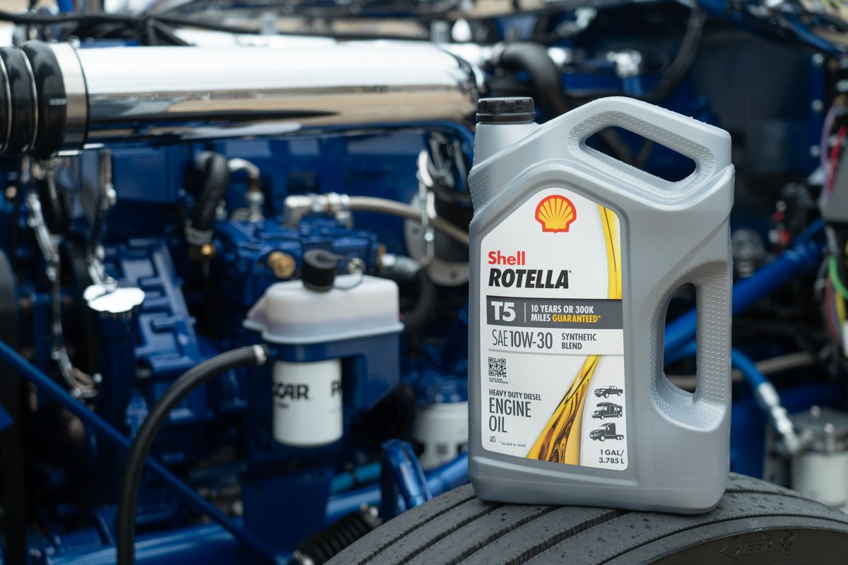 ShellRotella's tweet image. Trust #ShellRotella T5 10W-30 engine oil for wear protection, deposit control and to help keep your engine running strong! 💪