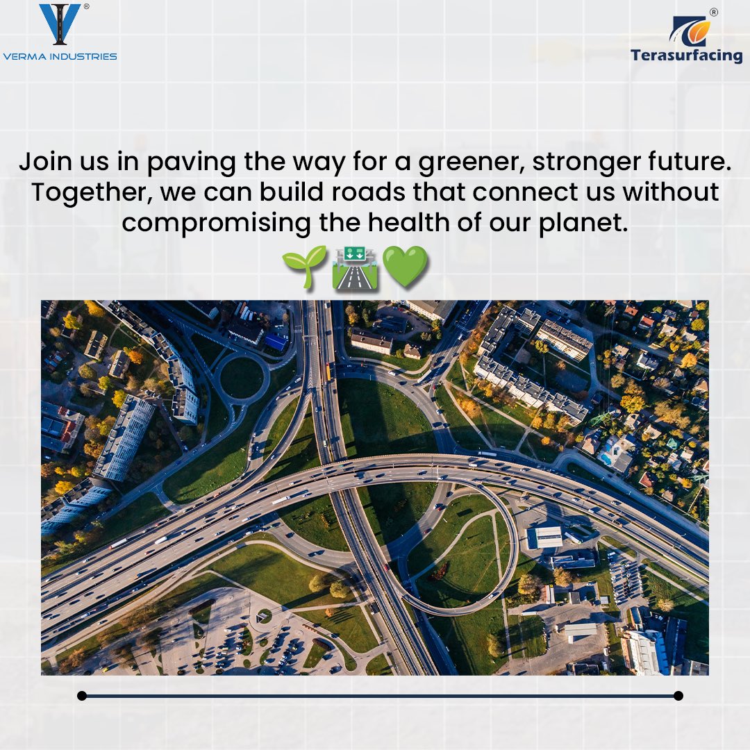 VermaIndustrie1's tweet photo. Eco-Friendly Roads with Terasurfacing

Verma Industries transforms waste into durable, sustainable roads. Join us in revolutionizing infrastructure!

#Innovation #Sustainability #Terasurfacing

Contact Us:
-  Phone: 8287298519, 9315552446 https://t.co/IAeCdpDG5Z