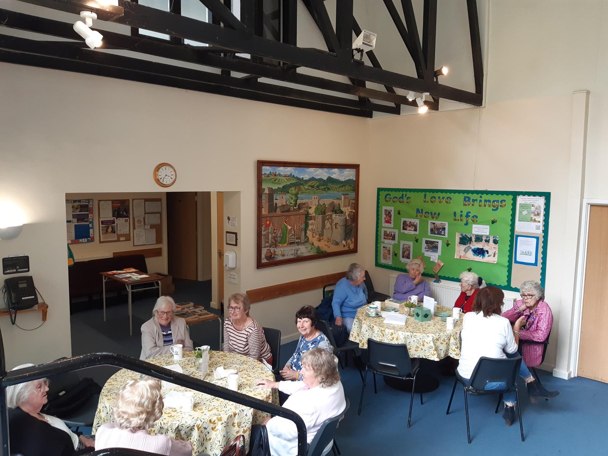 MagaliCommunity's tweet photo. A great afternoon spent at St John's Meopham  Community Cafe. 
Everyone there was welcoming and ready for a chat. It's no wonder the cafe was buzzing.  So good to see different partners pop in too.
@SeeOfRochester https://t.co/9GBMdI0cLt