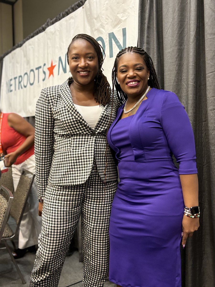 JNelsonLDF's tweet image. Who has the power to define the future of our multiracial democracy? That’s the Q we tackled at the #NetrootsNation24 panel w/ Rep. ⁦@CoriBush⁩ ⁦@jbrownedianis⁩ ⁦@CoxCourtland⁩ ⁦@TreMurphy⁩ &amp;amp; #M4BL’s Montague Simmons. And the resounding response is: WE DO!