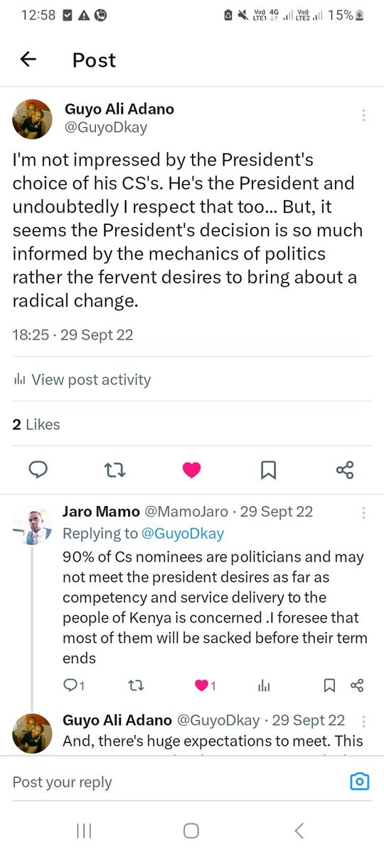 We saw this coming... Now, Mr. President, you got an opportunity in your hands to make it right again. Seize it!!