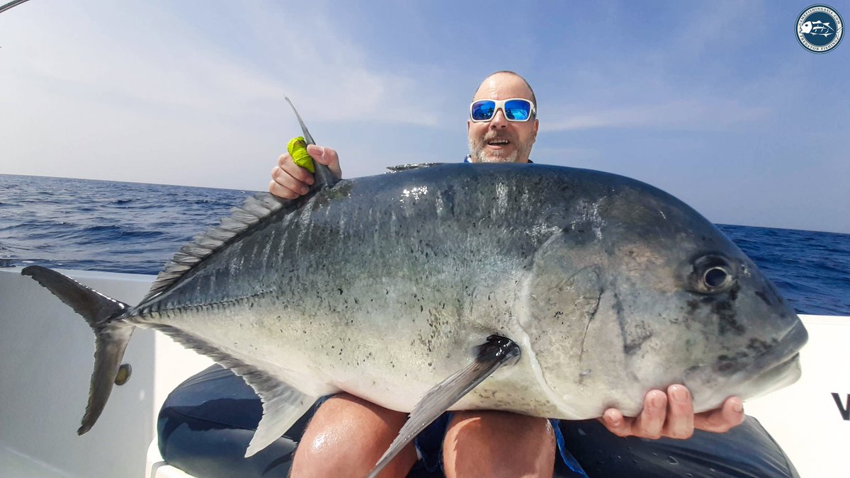 GamefishingAsia's tweet photo. Mission accomplished for Vic and the squad! 🎉🎣 From bucket list species to impressive GT catches, this trip has been a thrill-packed journey. 
#fishinggoals #adventureachieved #andamanexpedition #gamefishingasia #bucketlistfishing #anglerlife #sportfishing #trophyfish https://t.co/mA0UayTGGw
