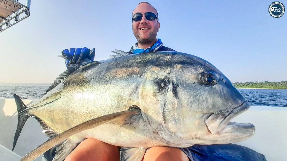 GamefishingAsia's tweet photo. Mission accomplished for Vic and the squad! 🎉🎣 From bucket list species to impressive GT catches, this trip has been a thrill-packed journey. 
#fishinggoals #adventureachieved #andamanexpedition #gamefishingasia #bucketlistfishing #anglerlife #sportfishing #trophyfish https://t.co/mA0UayTGGw
