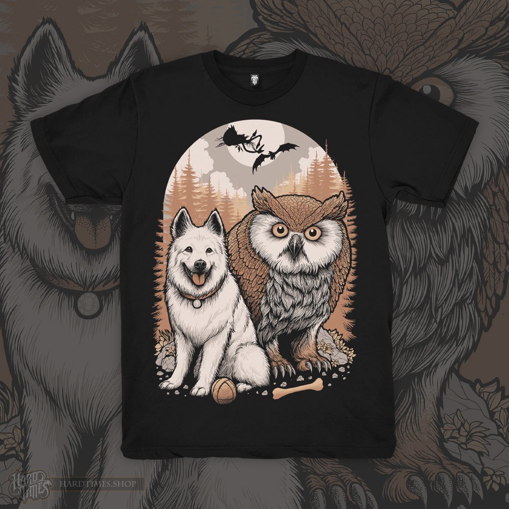 You wanted it, so we went ahead and did it!
NEW DESIGN - Loyal Companions, available now
hardtimes.shop