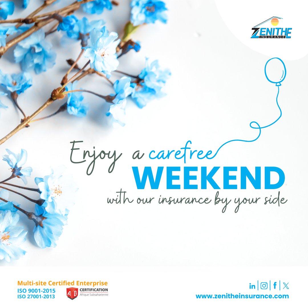 ZenitheInsuranc's tweet photo. With Zenithe Insurance by your side, you can relax and focus on the things that truly matter like enjoying quaity time with your loved ones and pursuing your passions.

Because peace of mind is priceless, and we are here to provide it!

#ZenitheInsurance #WeekendVibes #EnjoyLife https://t.co/r8r7dYD6FL