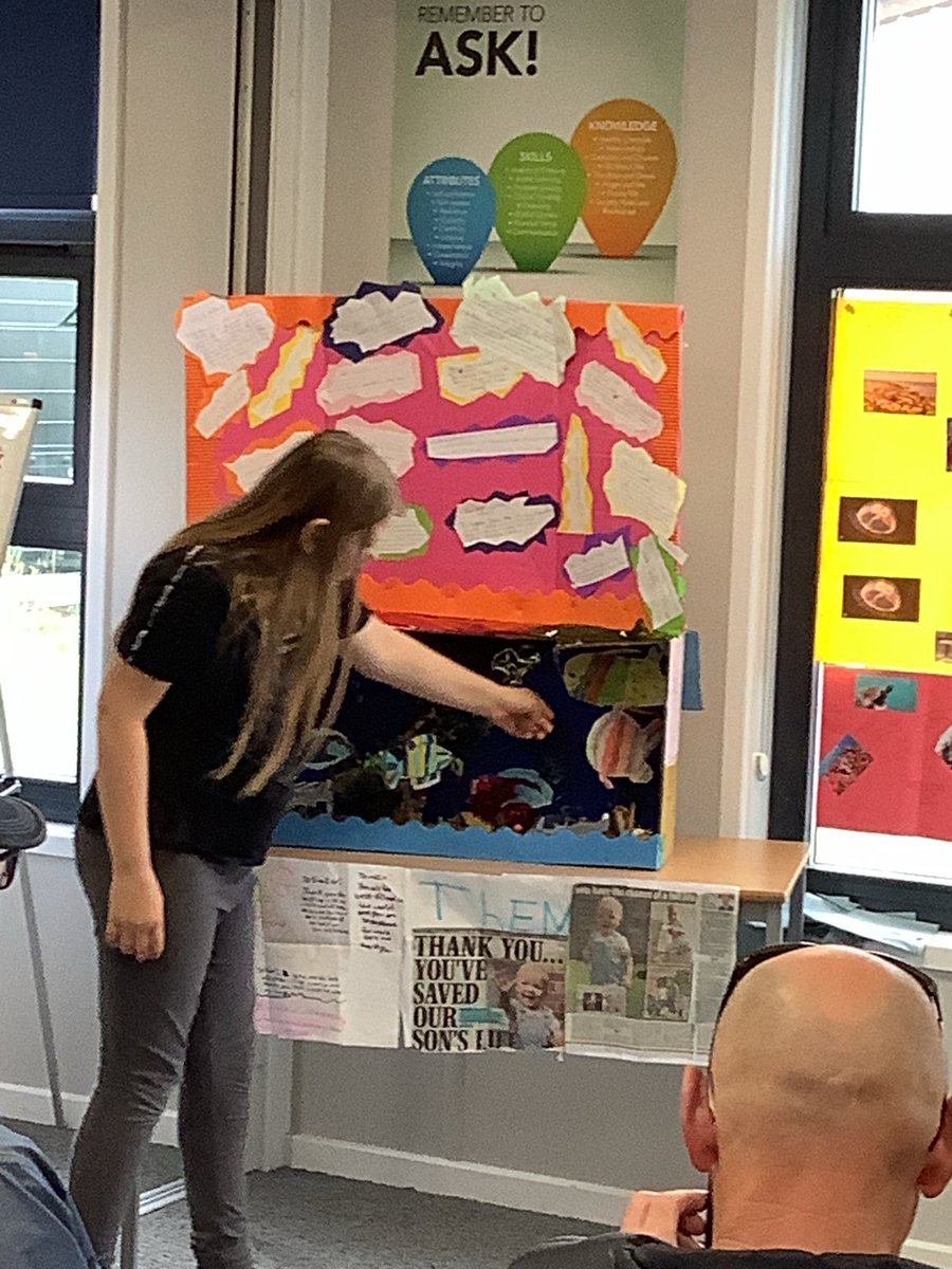 BpDoncaster's tweet photo. One of our learners had her exhibition this week. She presented all her works and projects in front of family members, her school’s staff, and BPD staff. She absolutely did a great job!

It always warms our hearts to see our learners grow. 
#OneLearnerAtaTime https://t.co/VcrcXt2q9Q