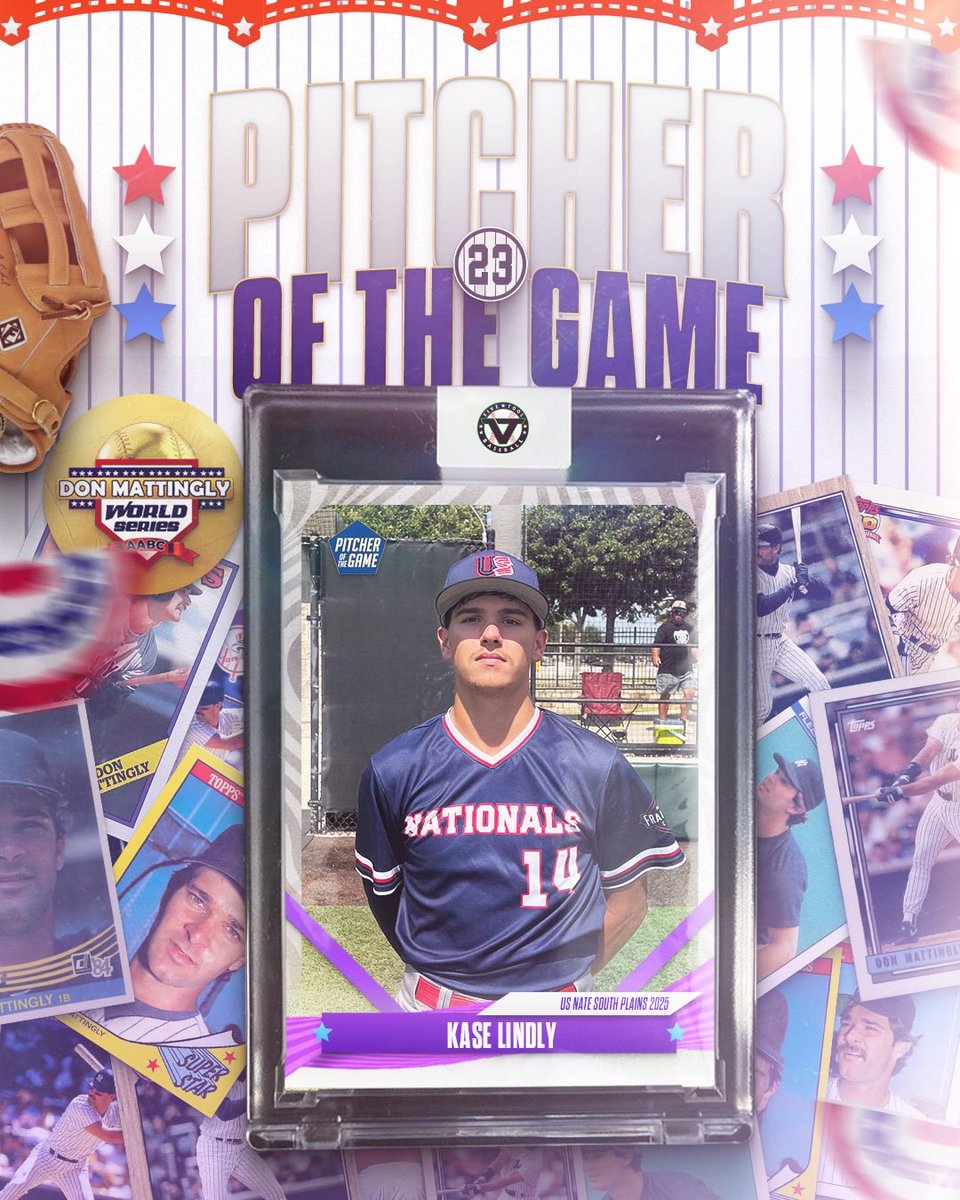 ✭Five Tool Texas✭ (@fivetooltexas) on Twitter photo #MattinglyWS F: <a href="/natssouthplains/">US Nationals South Plains</a> 2025 5, McKinney Marshals 17U Black 1
PoG: <a href="/TheTaz32/">Kaleb Anderson</a> 3-5, 3 RBI
Pitcher: <a href="/KaseLindly14/">Kase Lindly</a> 7 IP, 4K, 5H, R
Notables: <a href="/jaxon_mcarthur/">Jaxon McArthur</a> 2-2, RBI, 2R, 2 SB | <a href="/cooperdilly/">Cooper Dillingham</a> 3-3, 2B, 2 SB #MattinglyWS F: <a href="/natssouthplains/">US Nationals South Plains</a> 2025 5, McKinney Marshals 17U Black 1
PoG: <a href="/TheTaz32/">Kaleb Anderson</a> 3-5, 3 RBI
Pitcher: <a href="/KaseLindly14/">Kase Lindly</a> 7 IP, 4K, 5H, R
Notables: <a href="/jaxon_mcarthur/">Jaxon McArthur</a> 2-2, RBI, 2R, 2 SB | <a href="/cooperdilly/">Cooper Dillingham</a> 3-3, 2B, 2 SB