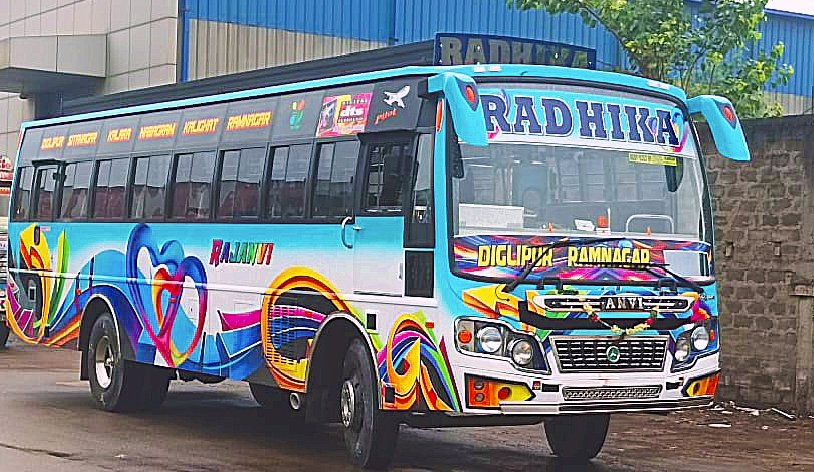 djdiglipur's tweet photo. Faster access to social connections is ensured by quality roads in rural areas of Andaman.

Today, Chennai sent a new bus to #Diglipur and it will be deployed on the Ramnagar route. 🚌 https://t.co/vMhFYXNInO