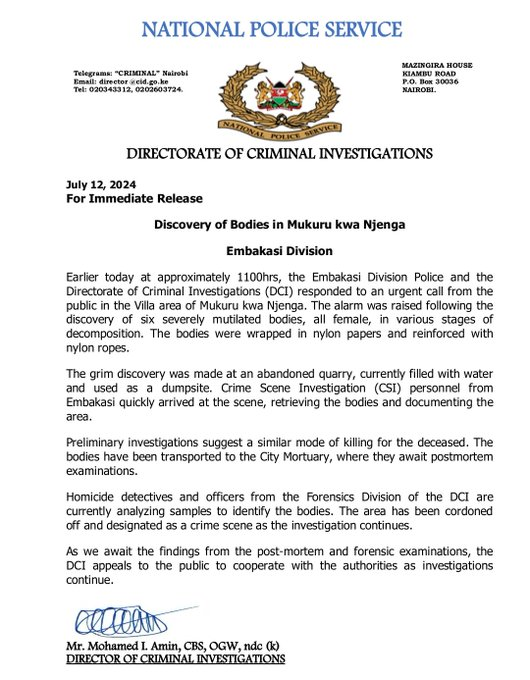 <a href="/NelsonHavi/">Nelson Havi SC</a> I think it's always prudent to hold one's horses until the investigations are done.