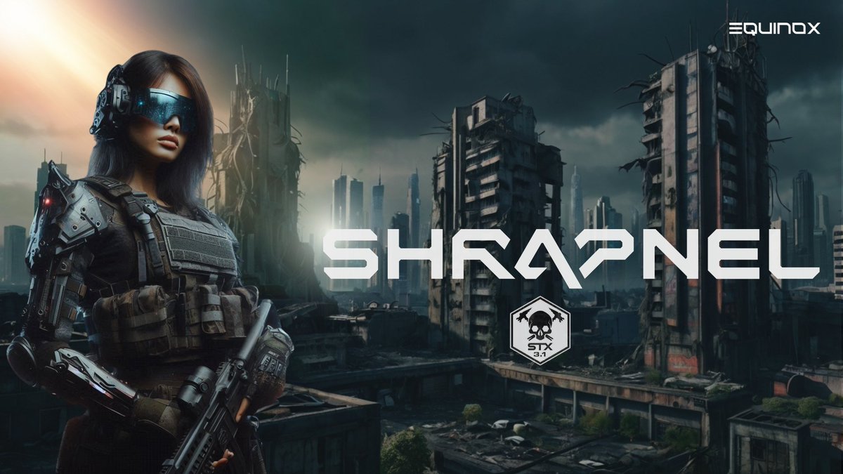 wahid_xyz's tweet photo. Hello World, I have tried to creatively make a Banner/Epic Poster in this contest. Hopefully my work can introduce @playSHRAPNEL to gamers around the world!!!
@NOX_Ecosystem
#shrapcreate #Noxstarter #SHRAPNEL #equinox https://t.co/oEmmzhbbIs
