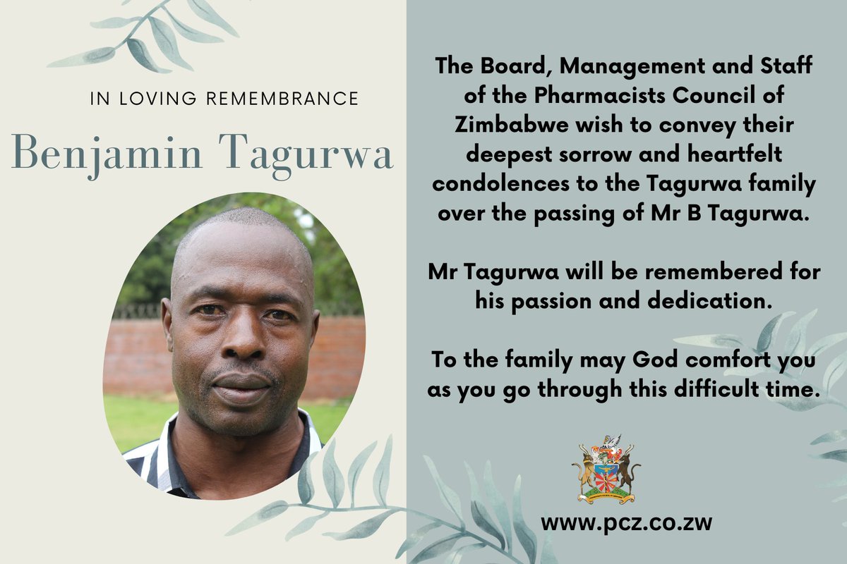 Pharmacists Council of Zimbabwe tweet media