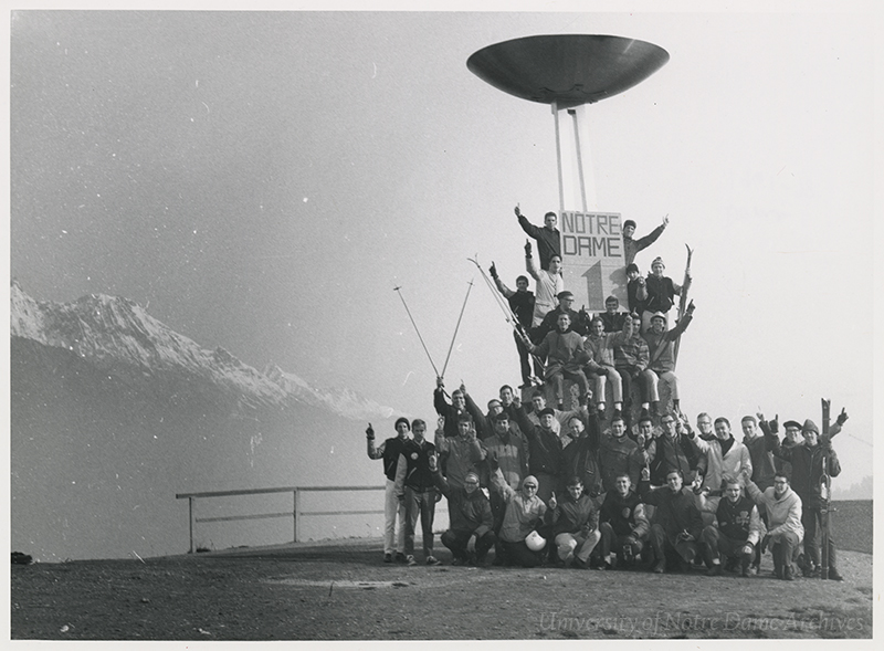 Notre Dame Archives (@ndarchives) on Twitter photo This group of #NotreDame students studying abroad in Innsbruck, Austria, visted the cauldron used for the winter #OlympicGames
#ArchivesGoForGold #ArchivesHashtagParty <a href="/NDLibraries/">Hesburgh Libraries</a> This group of #NotreDame students studying abroad in Innsbruck, Austria, visted the cauldron used for the winter #OlympicGames
#ArchivesGoForGold #ArchivesHashtagParty <a href="/NDLibraries/">Hesburgh Libraries</a>