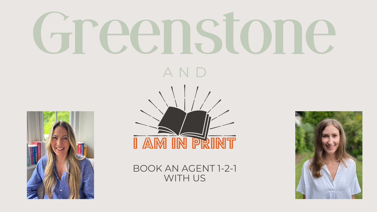 GreenstoneLit's tweet photo. Book an agent 1-2-1 with @tanera_simons or Laura through @IAmInPrint
#amwriting #amquerying #literaryagency #agenting #literaryagent #onsubmission #tbr #fullrequest #ampitching #greenstone #greenstonelit #seekingrep #publishing https://t.co/g52C7AuwJA