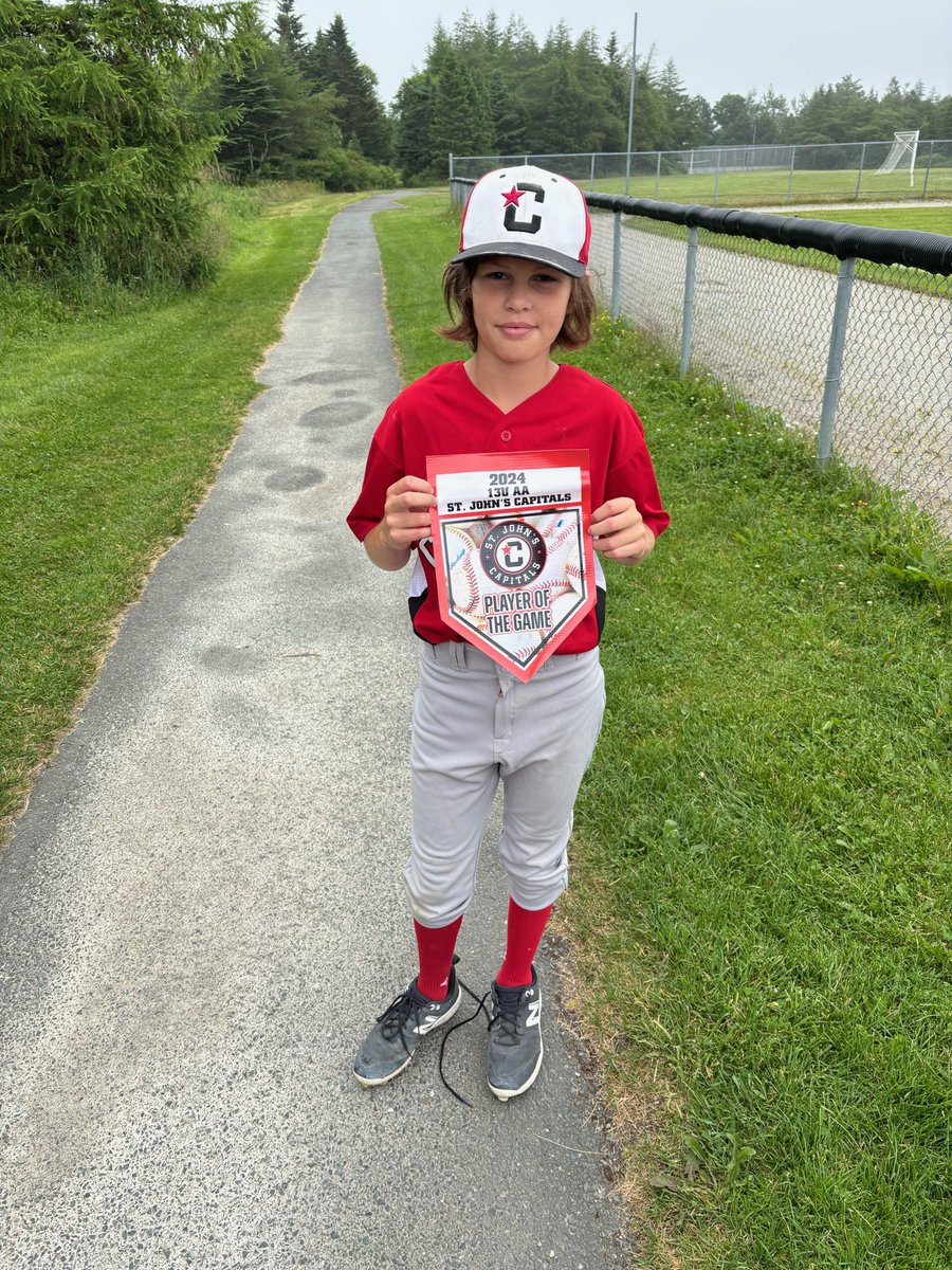 Started off the Mike Buist with a strong offensive performance! Player of the game is Flynn Beresford. Flynn was solid behind the plate and crushed the ball at the plate! Way to go Flynn!