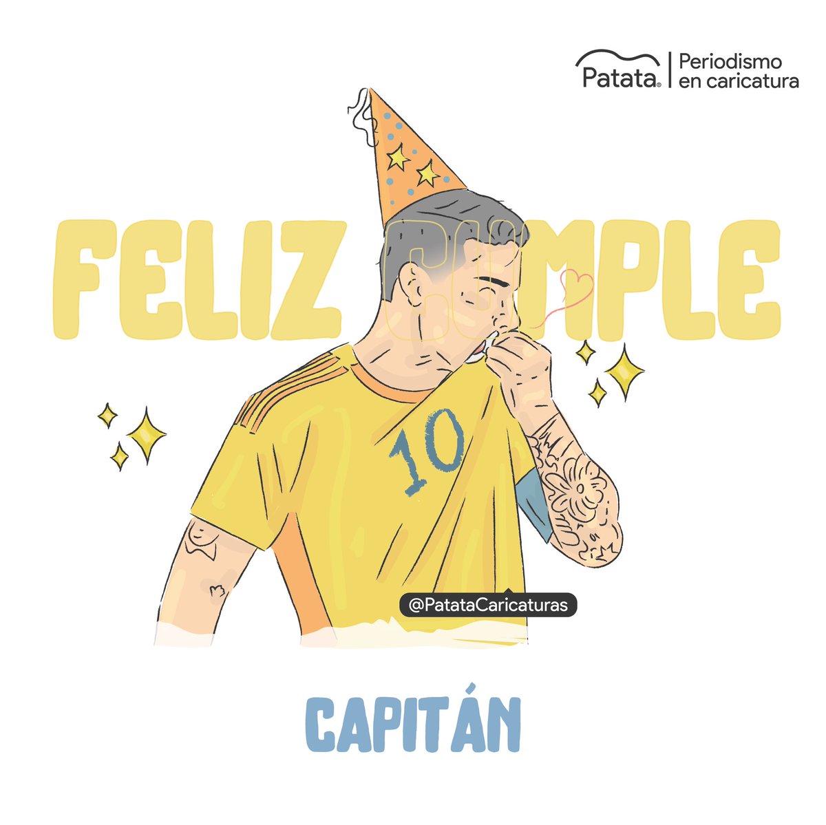 🎉🇨🇴 Feliz cumple, James David Rodríguez.
