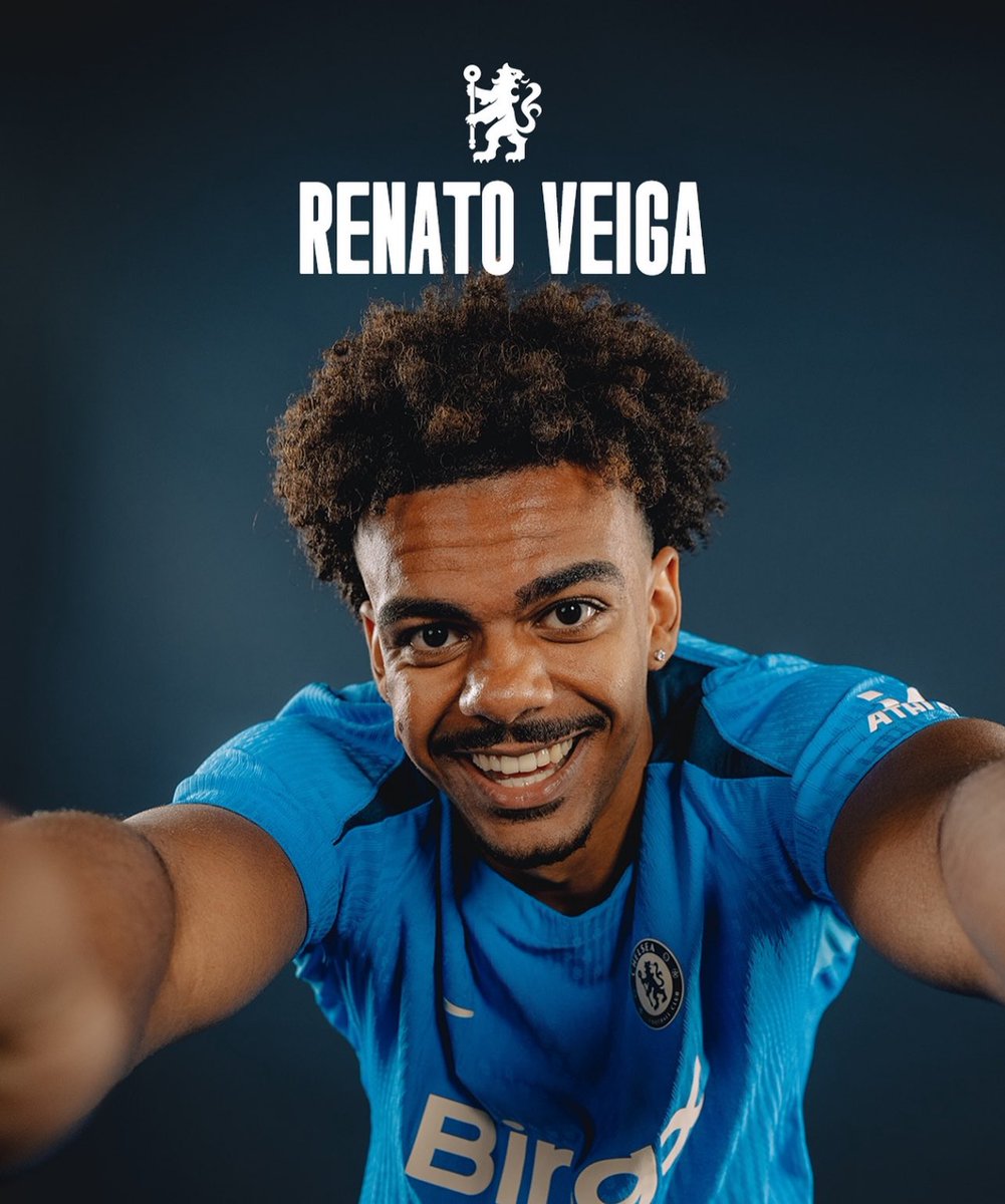 Renato Veiga : “I’m absolutely buzzing to be here, this is one of the biggest clubs in England, the biggest for me, and I’m really excited to get started” (<a href="/ChelseaFC/">Chelsea FC</a>) #CFC