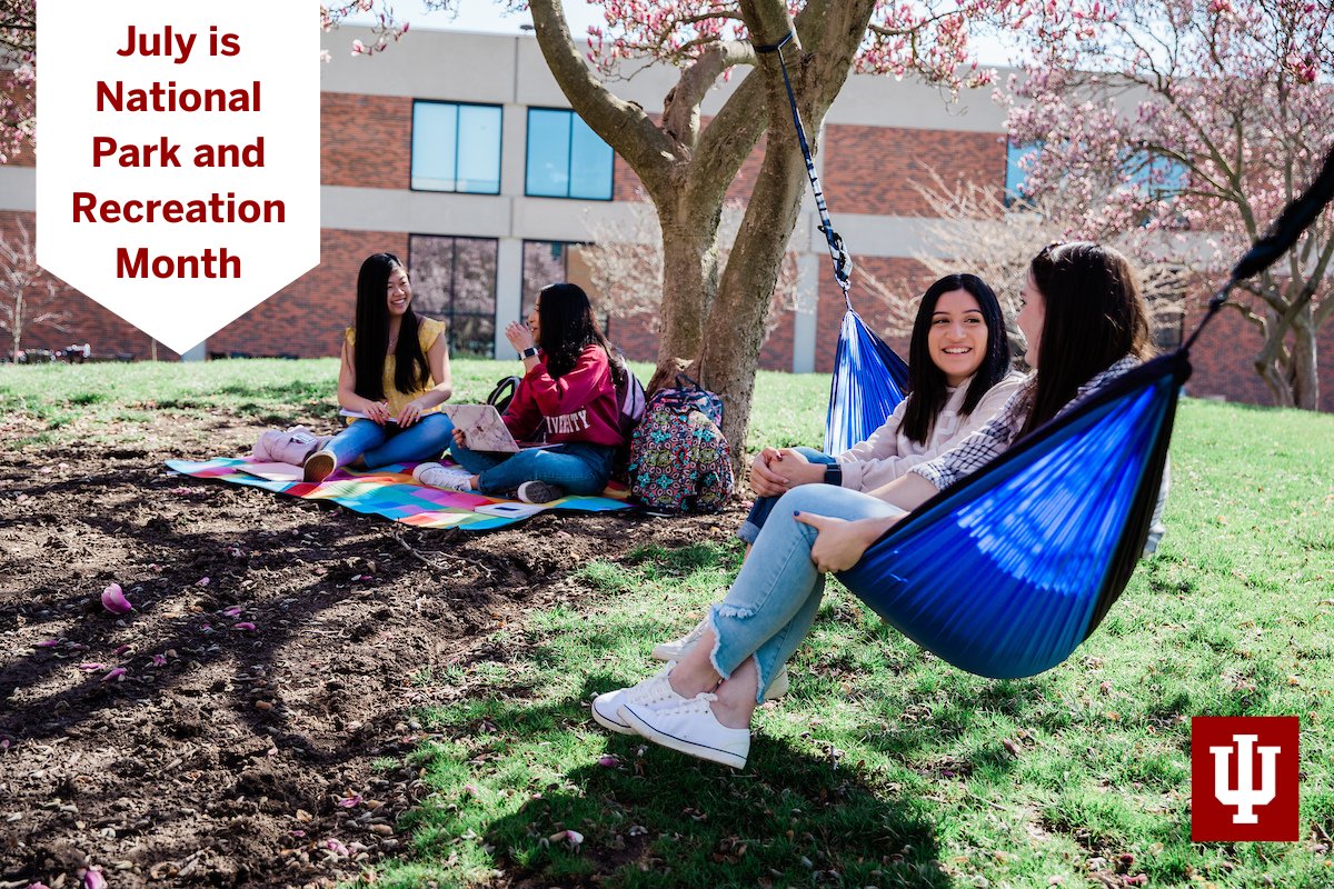 Parks are the place to be in summer! Support the @iusphb program that prepares tomorrow's parks and rec professionals: go.iu.edu/8q0v