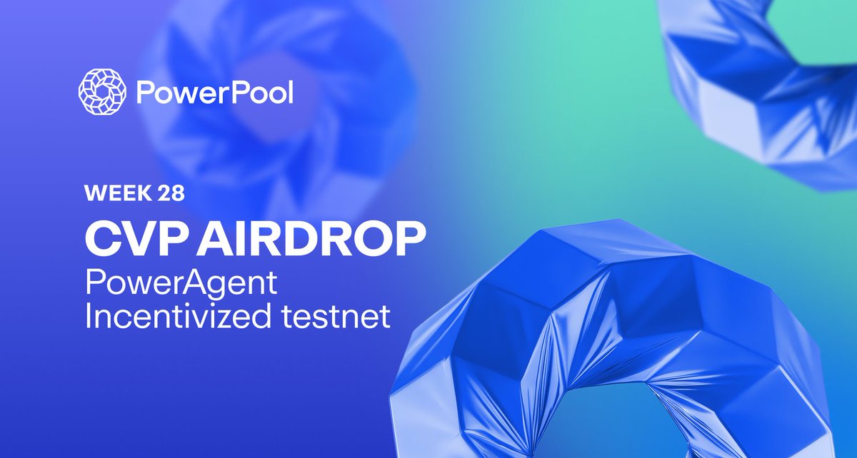 powerpoolcvp's tweet photo. Greetings #Keepers!

We're thrilled to announce the latest round of $CVP #airdrops for Week 28, 2024, dedicated to our exceptional PowerPool #DePIN layer node runners.

This week, we proudly recognize and reward the top 30 most active and outstanding Keepers on @gnosischain  and #Sepolia with 100 #CVP each!

Check out the transaction details here: https://t.co/DZyelFYcId

A heartfelt thank you to our phenomenal community for your relentless commitment to #PowerPool. 

Your invaluable contributions drive #Web3 #AI and automated #DeFi forward, propelling us toward a #decentralized tomorrow!