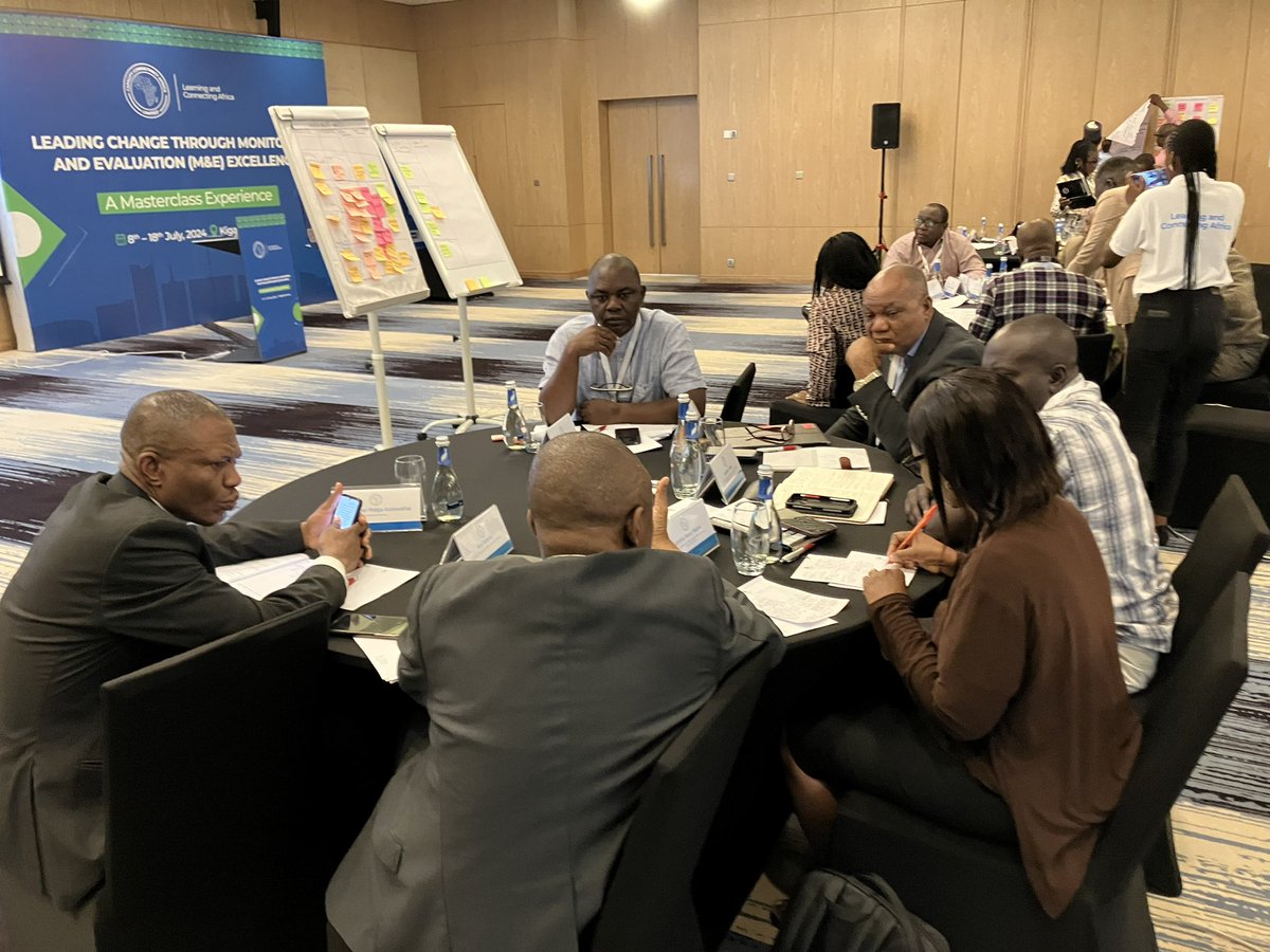 cloneshouse's tweet photo. This week: we were in #Kigali facilitating a masterclass on Leading M&E with the leadership of 15 Nigerian Universities.
We look forward to the universities piloting with M&E short courses in the short term.
#EvaluationCapacityBuilding https://t.co/ROGKhQyVOe