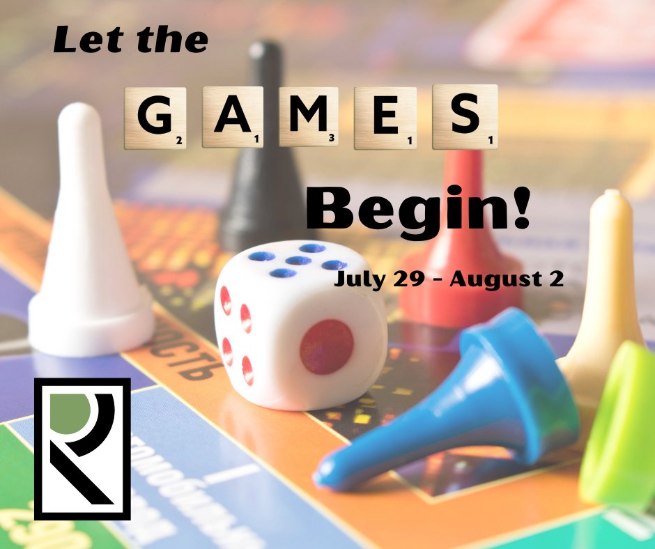 🎲Let the Games Begin! 🎲

We still have a few slots available for our games themed Summer Camp.

How competitive is your kid? Get ready for them to go for the gold as we work with them to create and compete in their very own Olympic Games.

Sign-up today: bit.ly/3y5Z3Aa