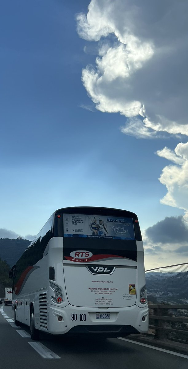 ➡️ Notre société de transport est ravie de participer à son échelle à cette 38ème édition du <a href="/MeetingHerculis/">Herculis</a> 

Notre entreprise 🇲🇨 de proximité est heureuse de contribuer à son niveau à la bonne organisation de ce sprint final avant les #JO2024 #MonacoDL #HerculisEBS