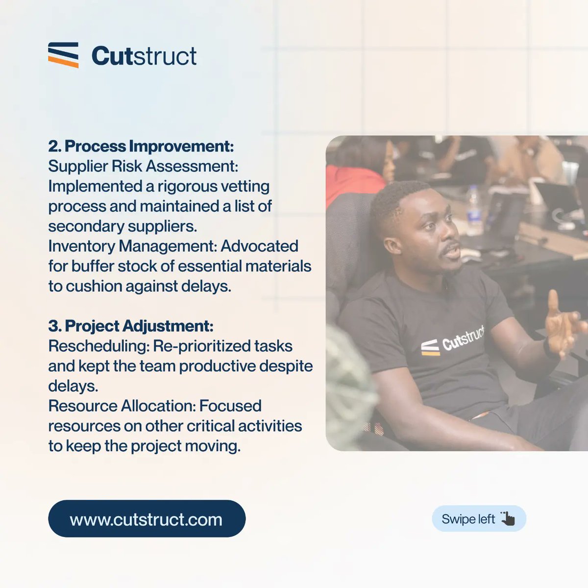 CutStruct's tweet image. He has demonstrated a strong commitment to offering our customers the best experiences. 

Shout out to Michael!

#cutstruct #cutstructtechnology #teamwork #dealmaker #thoughtleader #constructionmaterials #constructionproject #constructionindustry