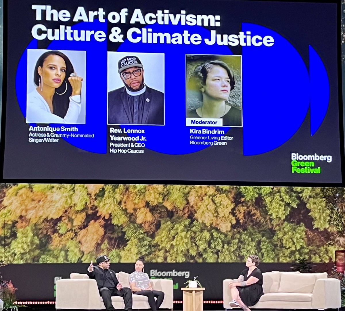 Julie Pullen (@droceanjulie) on Twitter photo A highlight of #BBGGreenFestival was seeing <a href="/RevYearwood/">Rev Yearwood ✊🏾</a> in the green room. On the panel he spoke so powerfully about climate extremes happening NOW and the accelerating deaths. “We must stop the madness.” A highlight of #BBGGreenFestival was seeing <a href="/RevYearwood/">Rev Yearwood ✊🏾</a> in the green room. On the panel he spoke so powerfully about climate extremes happening NOW and the accelerating deaths. “We must stop the madness.”
