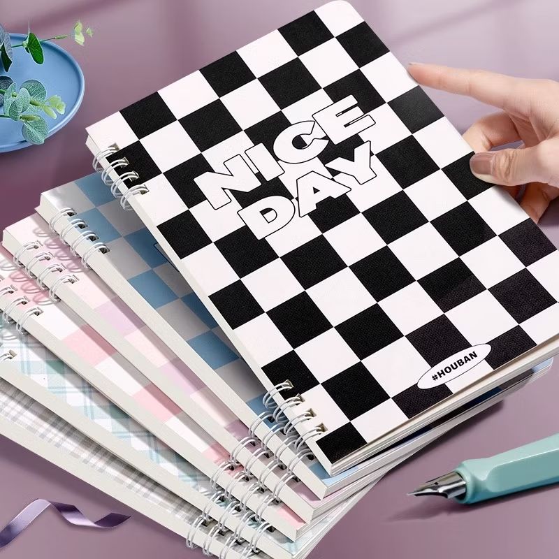 rheyceeel's tweet photo. Hi, everyone! Check out HGS 1PC A5 Spiral Spring Notebook 60 Sheets Aesthetic Notebook Hard-cover Line Thickened Notepad for only ₱29. Get it on Shopee now! https://t.co/9L6iIvjDiB https://t.co/d2m8sBPjse
