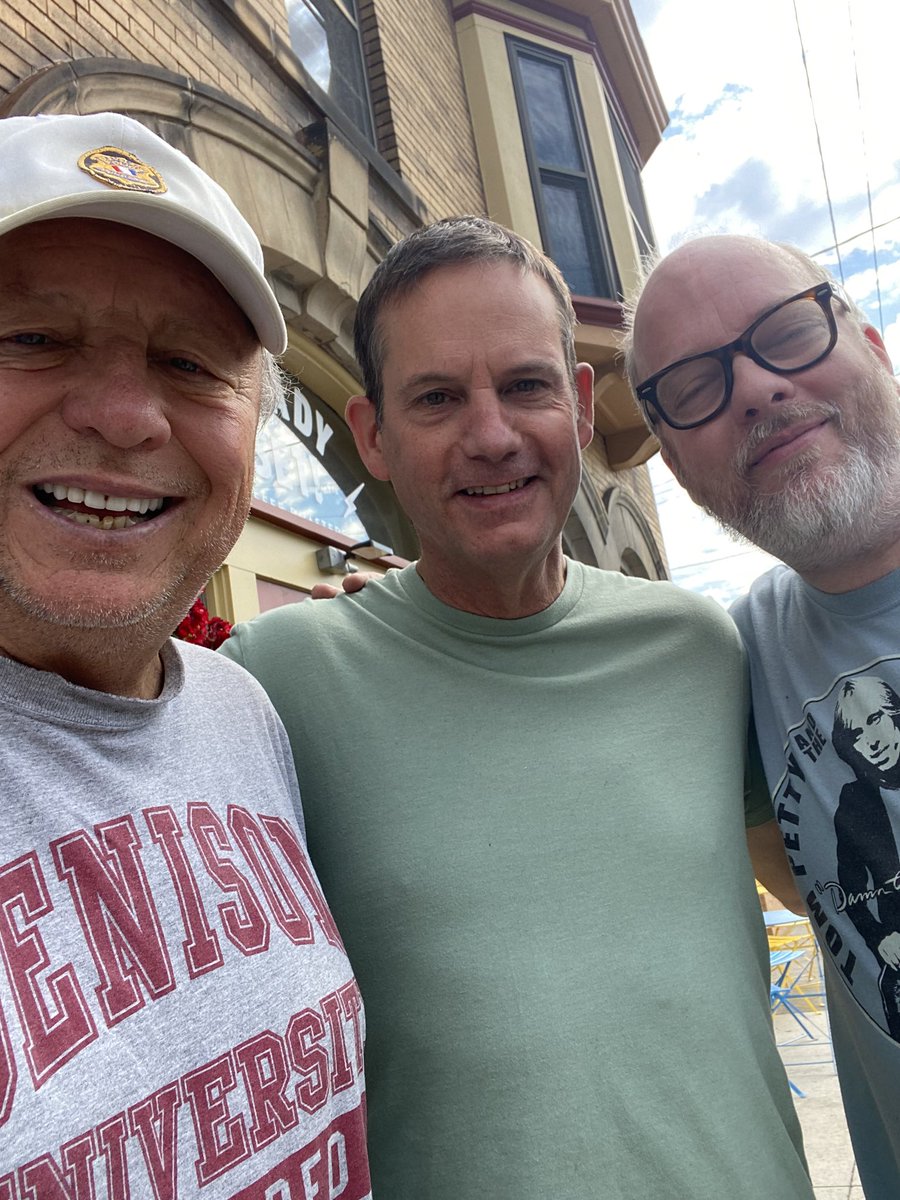 MunchCleveland's tweet photo. Starting the day with royalty in #TheCLE! Gotta ask why two cool cats like Chris Allen &amp;  @Mattwardlaw are hanging with moi!! @ReadySet_Coffee…GO!!! https://t.co/FebiwI51Z1