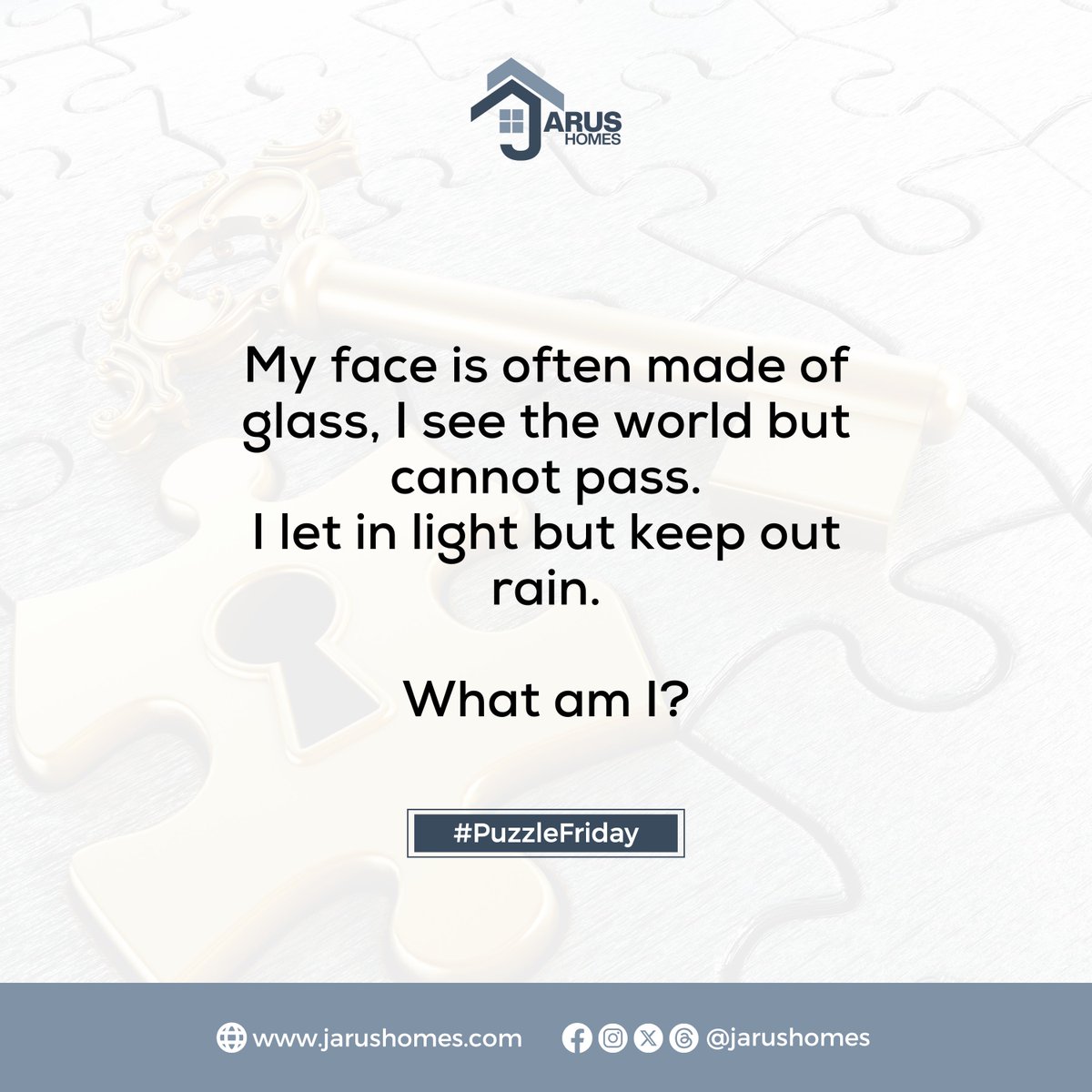 JarusHomes's tweet image. It&apos;s Fridayyyyy. Put your mind to the test with this brain-teasing puzzle.

#PuzzleFriday #JarusHomes