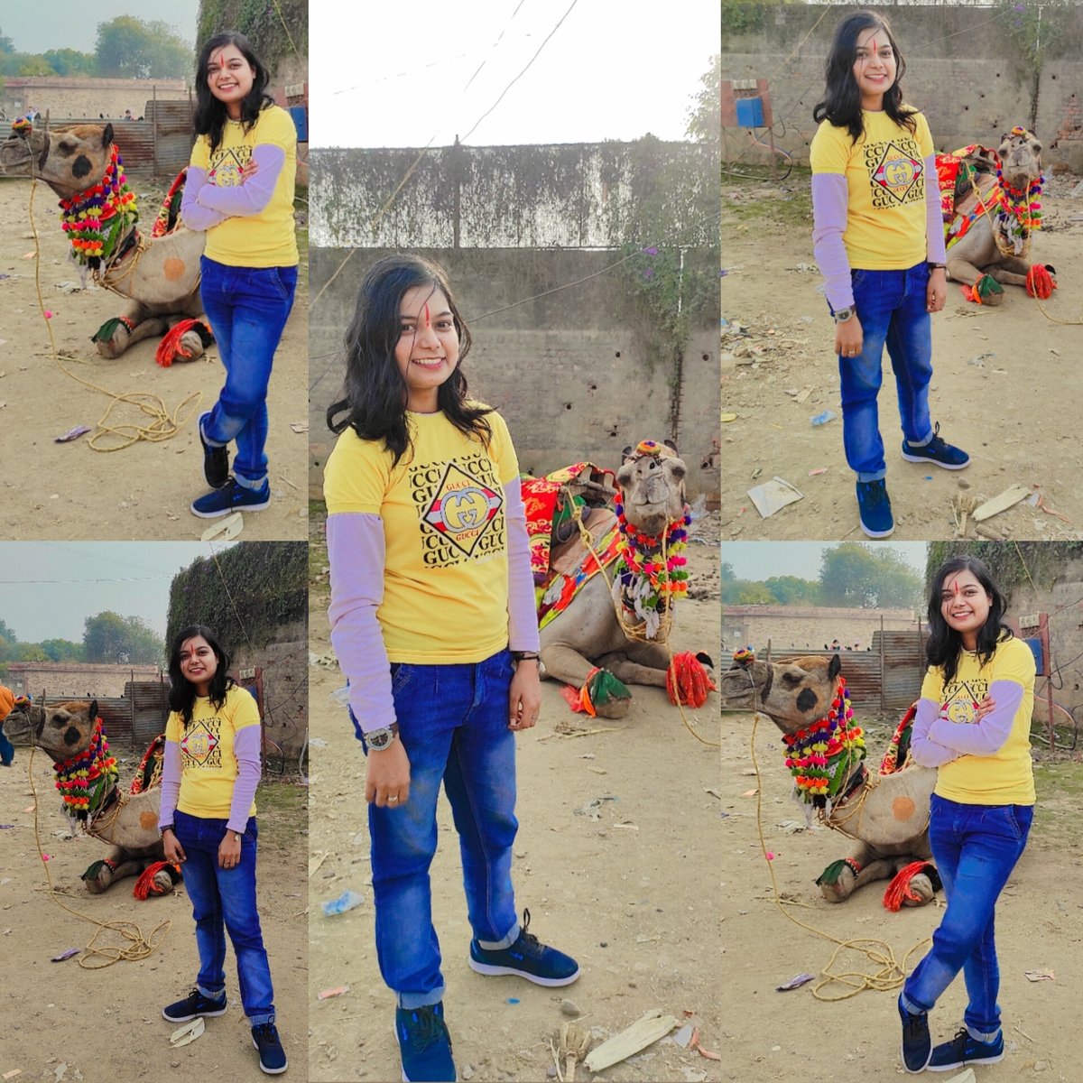 shrijiacharyaa's tweet photo. 🧿🧿" #रेगिस्तान का #जहाज " ke saath #photoshoot uff ye #Rajasthan waali #feelings ufff🥰😉🤗 #camelride🐪
#BESTPhoto2024 #photoshootmodel #photoshoottime
#Chhutkkiacharya #ShrijiAcharya https://t.co/hWOc6SHCqI