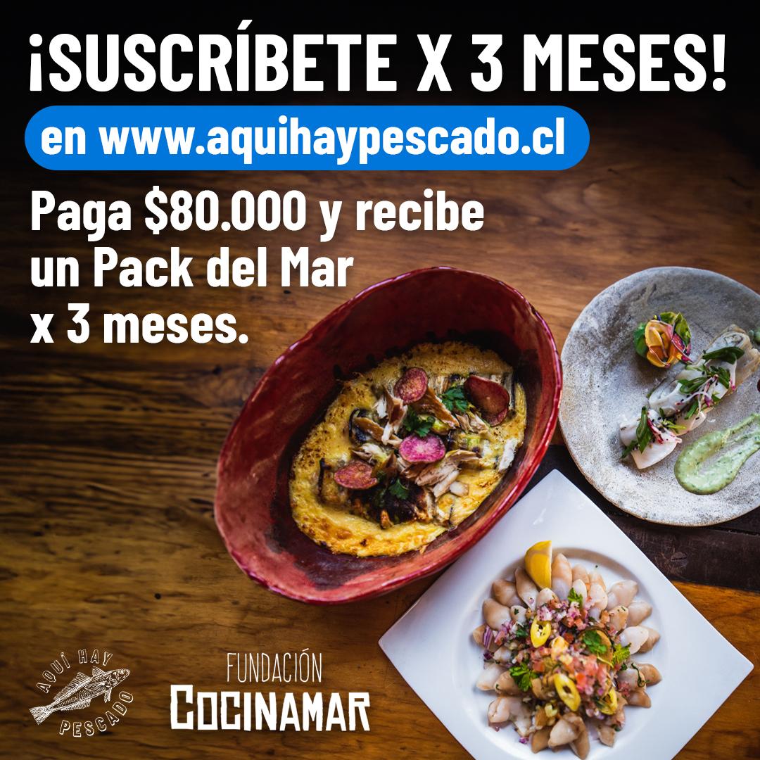 Ya está disponible en #Valdivia la suscripción x 3meses de productos del mar provenientes de la pesca artesanal local. Con tu decisión de compra colaboras con la continuidad de nuestra cooperativa . Suscríbete en aquihaypescado.cl #pescaresponsable #productoslocales