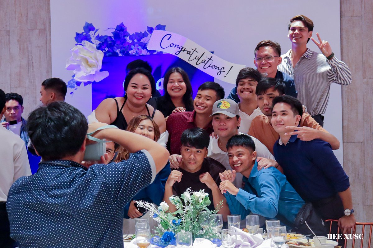 iieexusc's tweet photo. On the July 8, the whole EE Community convened in a rendezvous point where the noise of triumph and perseverance roars within the chamber of SENTRO 1850.

This is Regal Rendezvous: Honoring the Legacy of Tomorrow— the IIEE XUSC Seniors and Board Passers' Testimonial Celebration. https://t.co/8manWK4d52