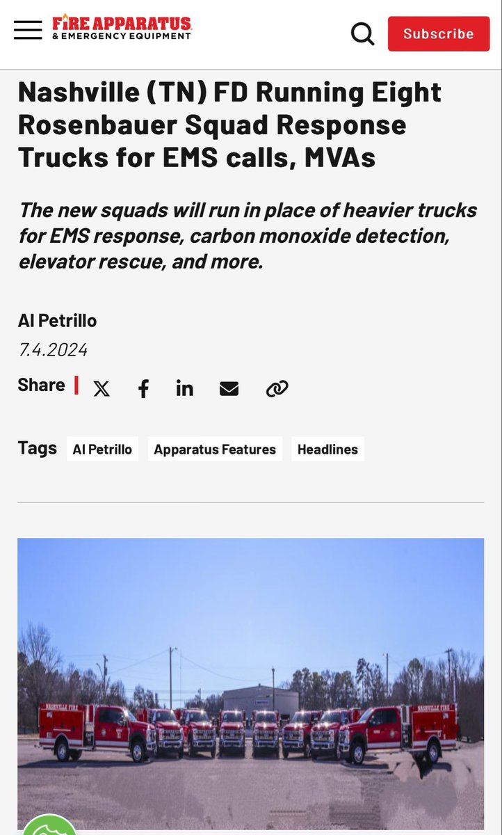 jasonc_nc's tweet image. It’s just…. so beautiful.
If I was in Nashville I would be mapping out small infill parcels that might obtain variances due to these new capabilities.

-50% less large apparatus use, extending lifespan of v expensive equipment.
-faster urban responses for &amp;gt; life safety
-$$…
