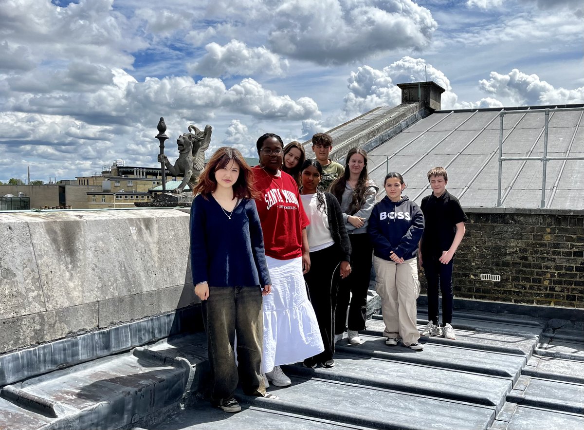 CamUnivMuseums's tweet photo. This week we hosted eight @northcamacademy &amp; @Coleridge_Edu students for work experience. They tried out a range of #MuseumJobs across the museums, from creating social media content to conservation, and installed their own exhibition @SedgwickMuseum. Come along and see it! https://t.co/VfleBmvzpk