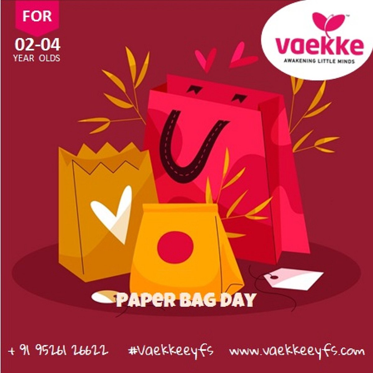 VaekkeEYFS's tweet image. PAPER BAG DAY ♻️ 🌎 

Happy #PaperBagDay!  

Let's celebrate by choosing reusable &amp;amp; recyclable options to help reduce plastic waste &amp;amp; protect our environment. 

Every small step counts! 

#Vaekkeeyfs #DeviceFreePresschoolProgram #PreparingForKindergarten #HomeSchooling #EYFS