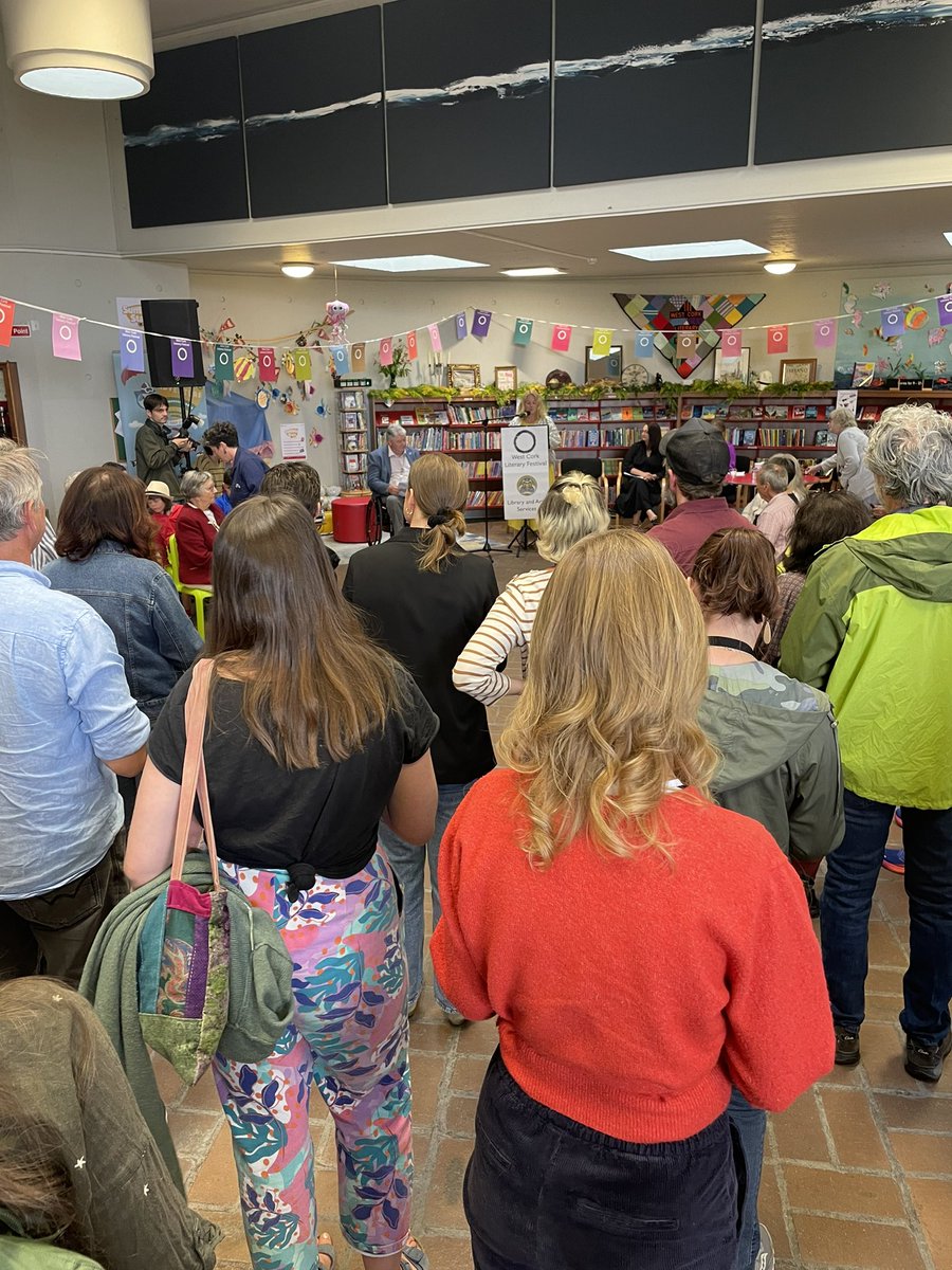 CauveryMadhavan's tweet image. @wcorklitfest is now officially open… so many readers and writers in the house! #BantryLibrary @BantryBookshop. It’s going to be a great week📚