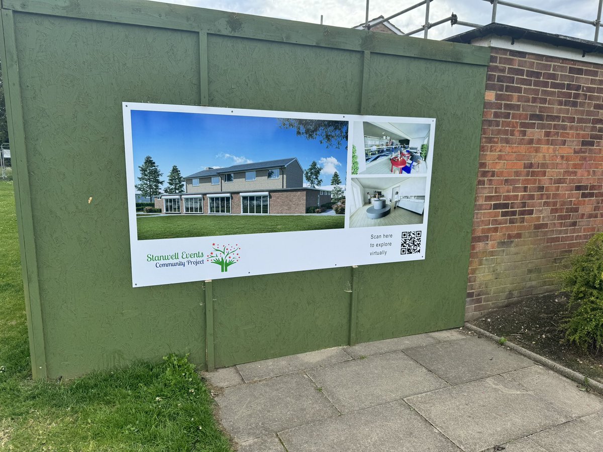 stanwellevents's tweet photo. Scan the qr code take a walk around the new community building @SurreyCouncil #yourfundsurrey #acornproject #itsourstanwellitsourcommunity https://t.co/Cy5o9SSs0R