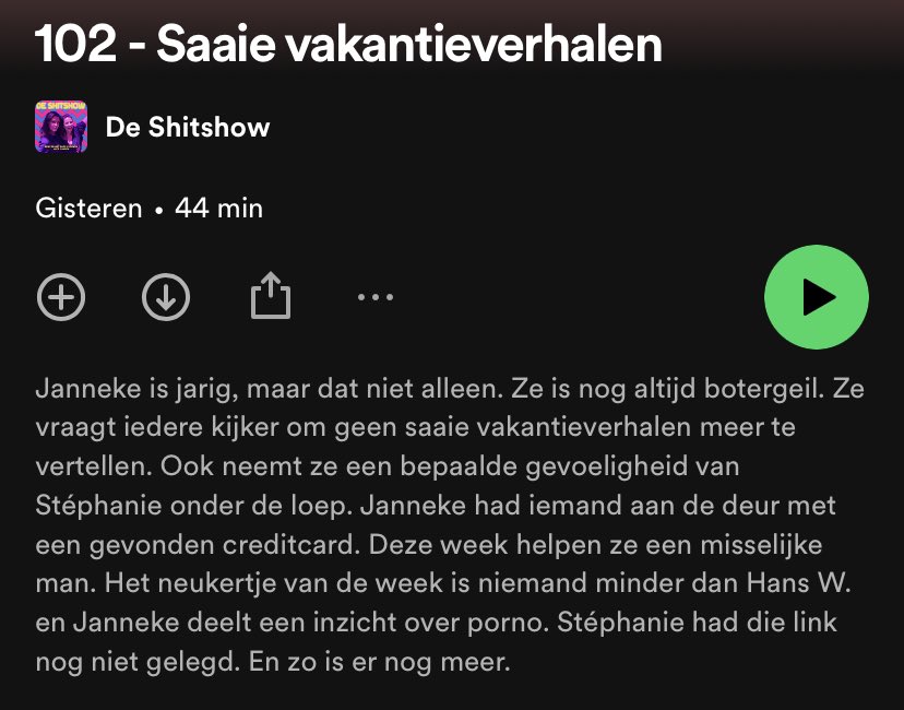 Ja! Afl 102 hangt alweer in de lucht!