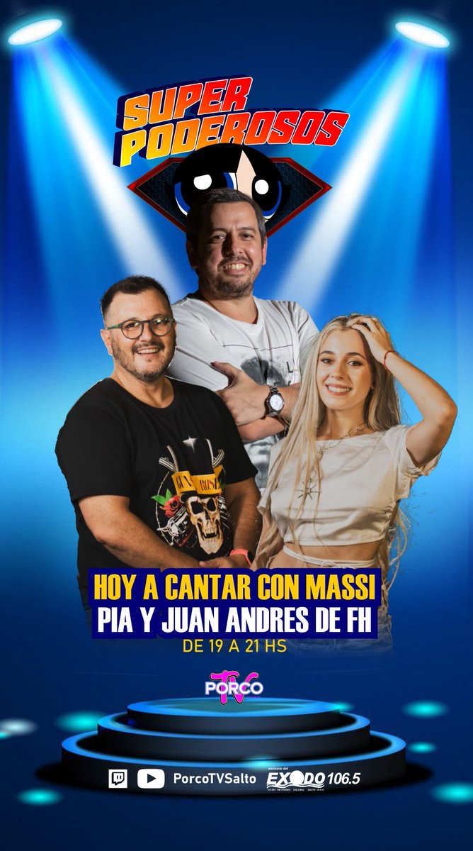 Hoy no es un viernes más. Hoy la mañana se muda a la noche. Hoy <a href="/juanburu/">ACTIVAradio</a> y <a href="/piaquinoness/">PiQui</a> van A Cantar con <a href="/MassiPuigvert/">Massi Puigvert</a>.

Desde las 19 hrs, en nuestro canal de YouTube y en la 106.5, Del Éxodo FM.