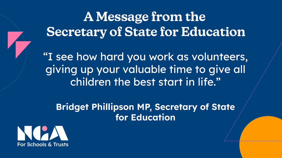 EmmaKn24's tweet photo. The Secretary of State @educationgovuk sent the school & trust governance community a message of support & thanks with a commitment to working together. Thank you @bphillipsonMP. Much appreciated by our packed event #ngaconf & beyond @NGAMedia
https://t.co/V8GO0oX200 https://t.co/PL0Y6Nt0Nq